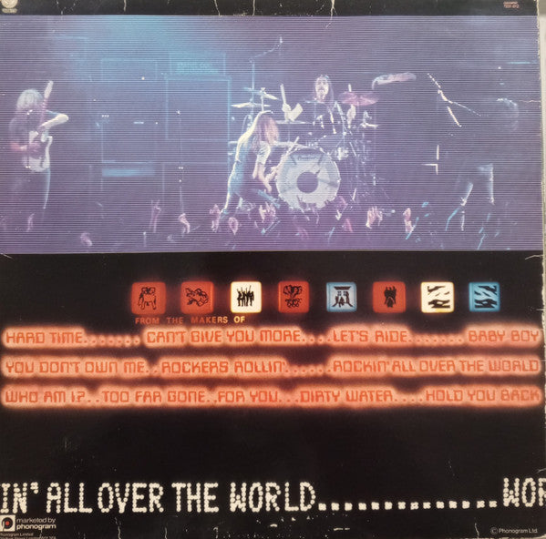 Status Quo : Rockin' All Over The World (LP, Album)