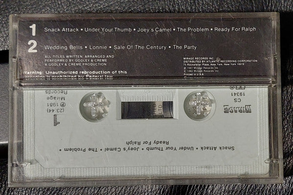 Godley & Creme : Snack Attack (Cass)