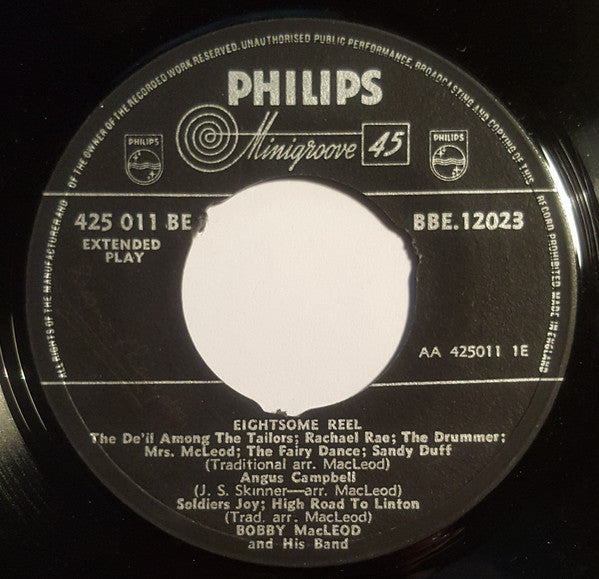 Bobby MacLeod And His Band : Eightsome Reel / Duke Of Perth (7", EP)