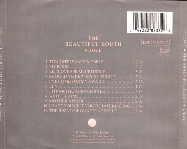 The Beautiful South : Choke (CD, Album)