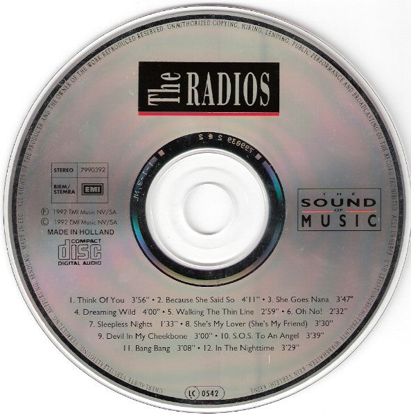 The Radios : The Sound Of Music (CD, Album)