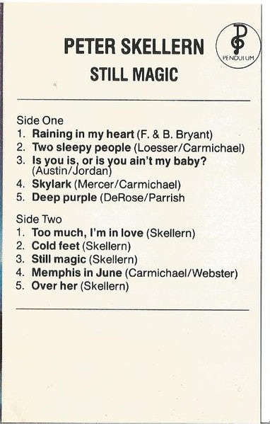 Peter Skellern - Still Magic (Cassette) (Very Good Plus (VG)) - DaddyPop