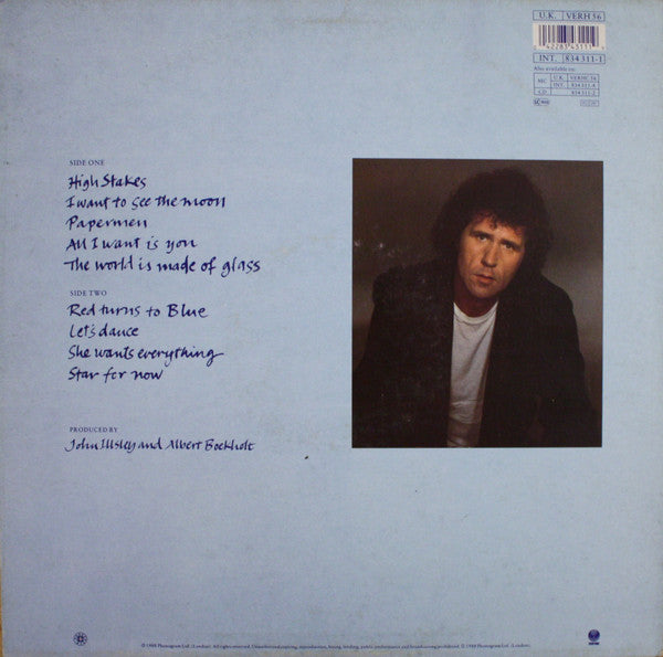 John Illsley : Glass (LP, Album)