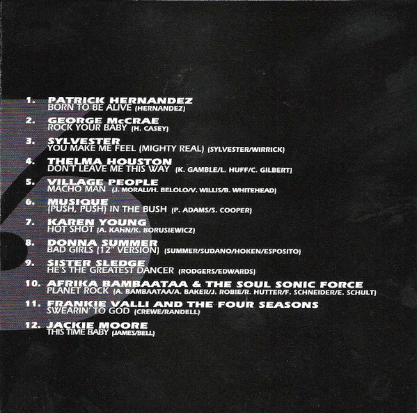 Various : #1 Disco Hits (Disco Nights Vol. 6) (CD, Comp)