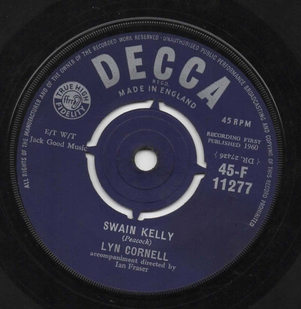 Lynn Cornell : Never On Sunday (7", Single, 4 P)