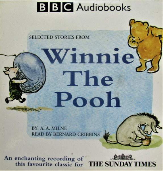 A. A. Milne Read By Bernard Cribbins : Selected Stories From Winnie The Pooh (CD, Promo)
