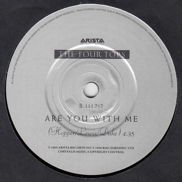 Four Tops : Indestructible (7", Single)