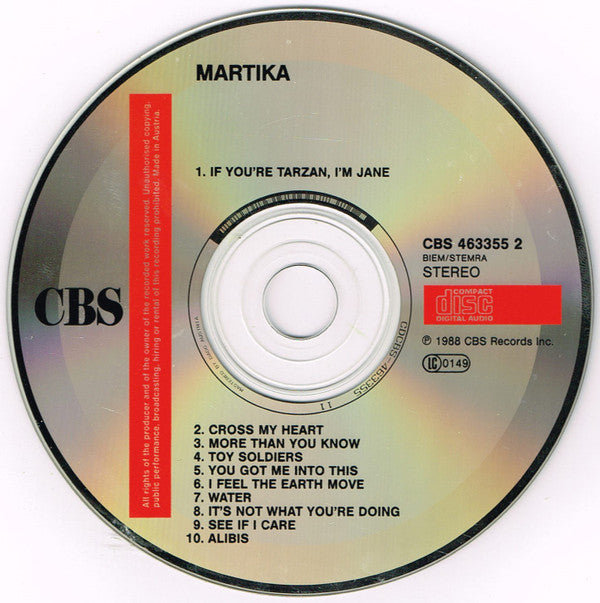 Martika : Martika (CD, Album)