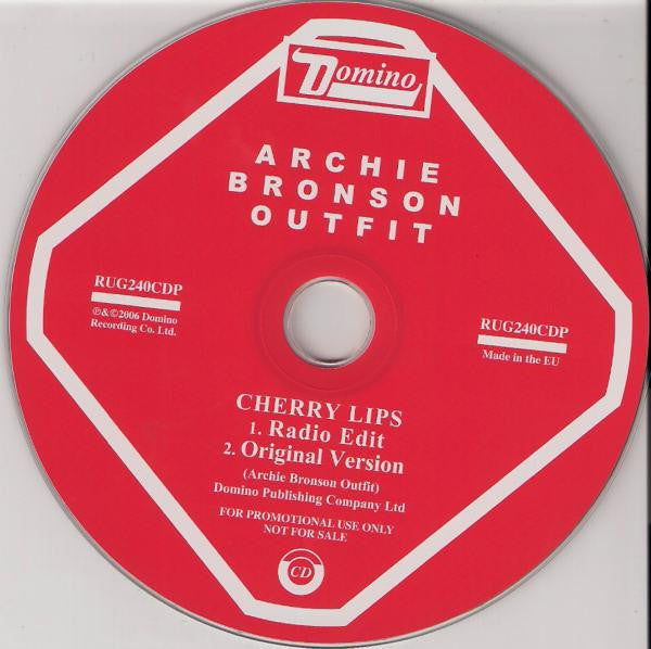 Archie Bronson Outfit - Cherry Lips (CD) (Very Good Plus (VG)) - DaddyPop
