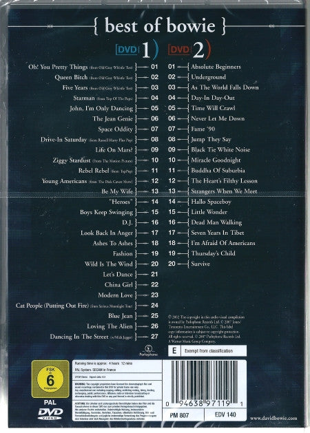 David Bowie - Best Of Bowie (2xDVD) (Very Good Plus (VG)) - DaddyPop