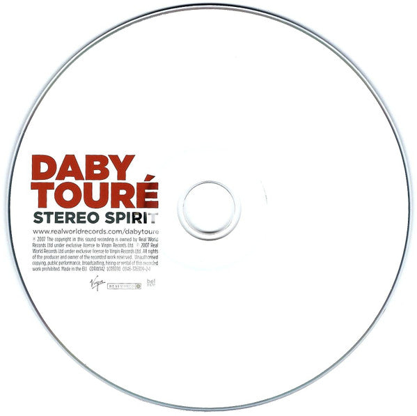 Daby Touré : Stereo Spirit (CD, Album)