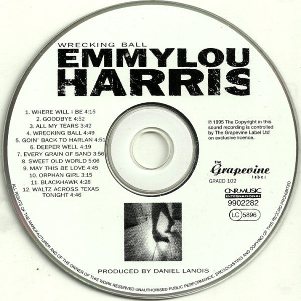 Emmylou Harris : Wrecking Ball (HDCD, Album)
