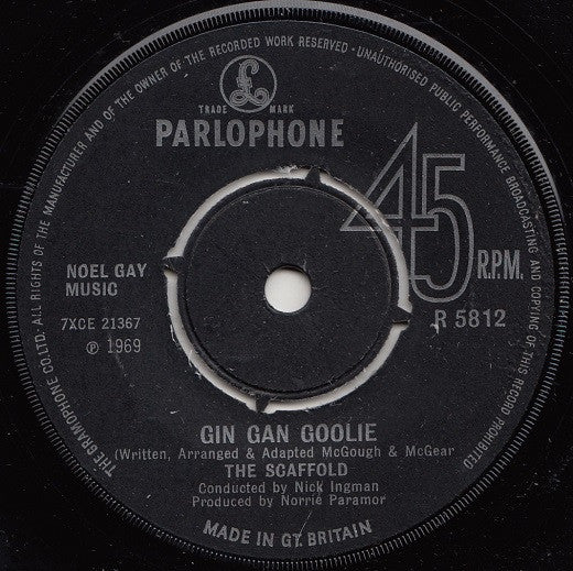 Scaffold - Gin Gan Goolie (7) (Very Good (VG)) - DaddyPop