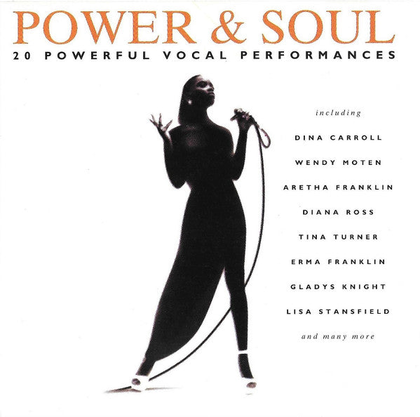 Various : Power & Soul (20 Powerful Vocal Performances) (CD, Comp, RP)
