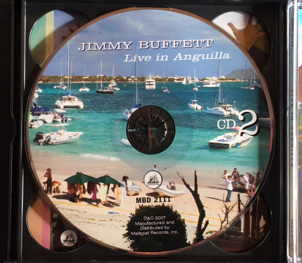 Jimmy Buffett - Live In Anguilla (2xCD) (Very Good Plus (VG)) - DaddyPop