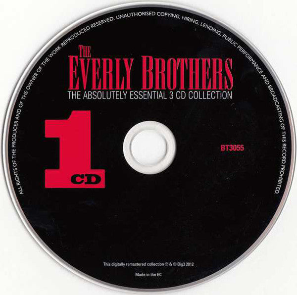 Everly Brothers : The Absolutely Essential 3 CD Collection (3xCD, Comp, RM)