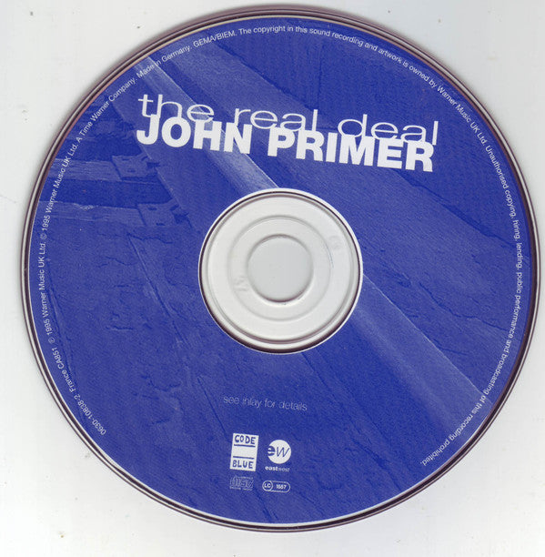 John Primer - The Real Deal (CD) (Very Good Plus (VG)) - DaddyPop