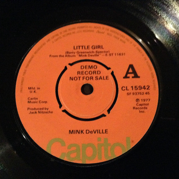 Mink DeVille - Little Girl (7) (Very Good Plus (VG)) - DaddyPop