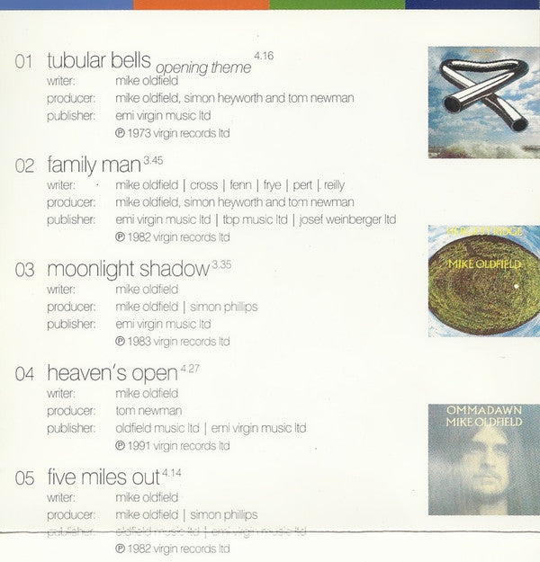 Mike Oldfield : The Best Of Mike Oldfield: Elements (CD, Comp, RM)