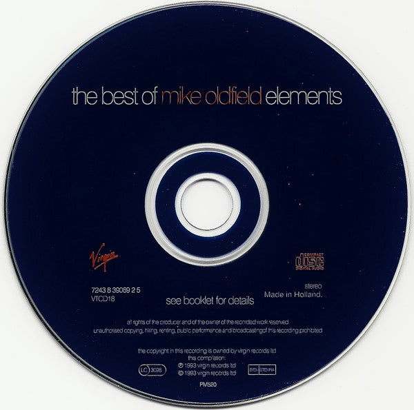 Mike Oldfield : The Best Of Mike Oldfield: Elements (CD, Comp, RM)