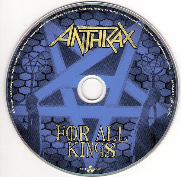 Anthrax : For All Kings (CD, Album)