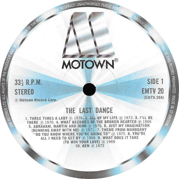 Various : The Last Dance (LP, Comp)