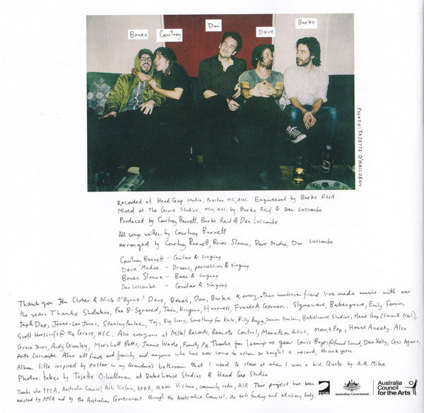 Courtney Barnett : Sometimes I Sit And Think, And Sometimes I Just Sit (CD, Album)