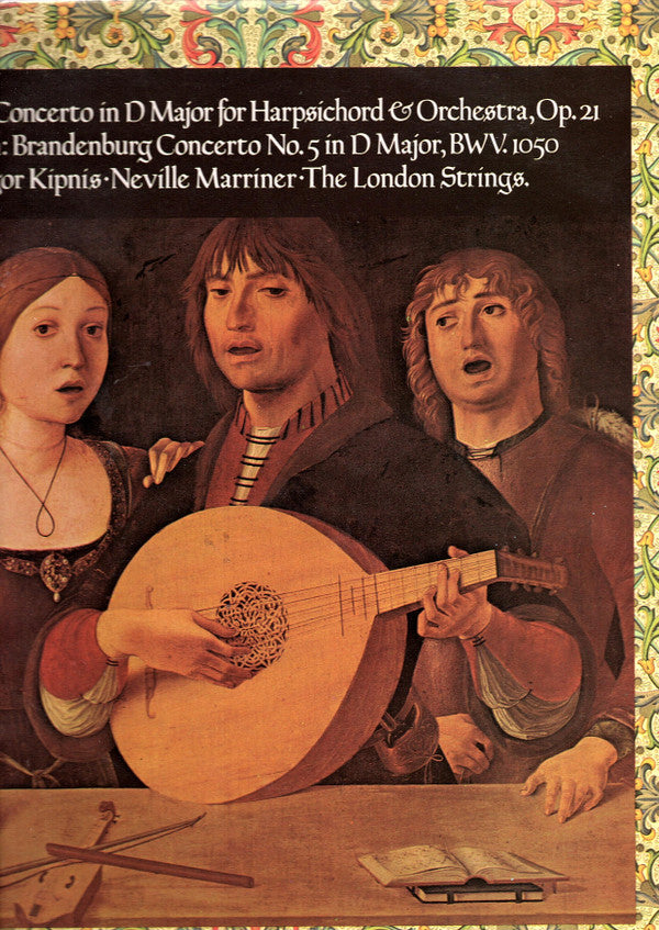 Joseph Haydn, Johann Sebastian Bach, The London Strings, Sir Neville Marriner : Concerto In D Major, Op. 21 / Brandenburg Concerto No. 5, BWV.1050 (LP)