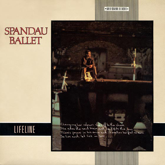 Spandau Ballet : Lifeline (7", Blu)