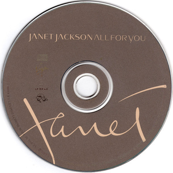 Janet Jackson : All For You (CD, Album)