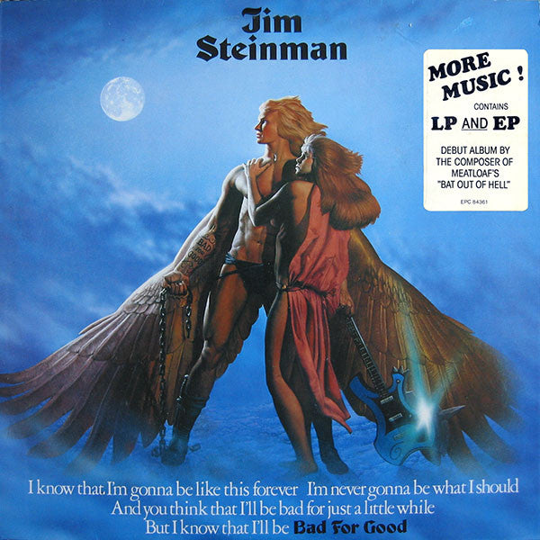 Jim Steinman - Bad For Good (LP) (Very Good Plus (VG)) - DaddyPop