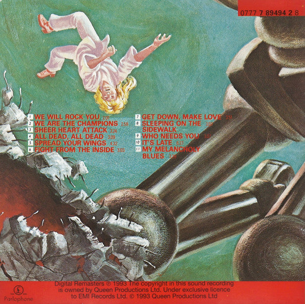 Queen : News Of The World (CD, Album, RE, RM, RP)