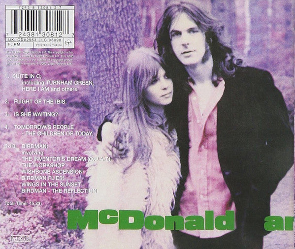 McDonald & Giles : McDonald And Giles (HDCD, Album, RE, RM)