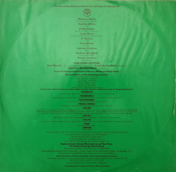 Earth, Wind & Fire : I Am (LP, Album, Gat)