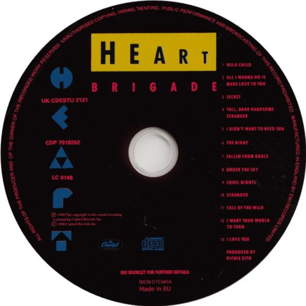 Heart : Brigade (CD, Album)