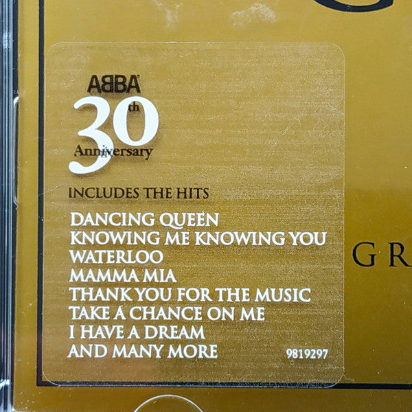 ABBA : Gold (Greatest Hits) (CD, Comp, RM, 30t)