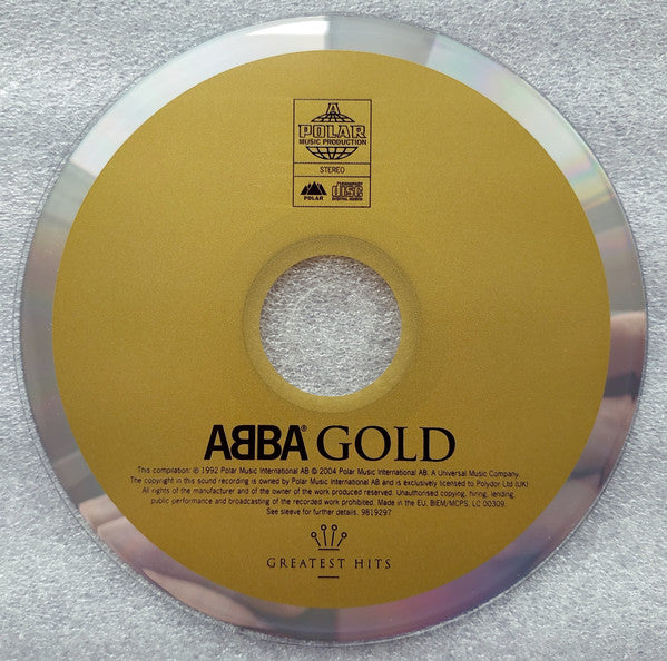 ABBA : Gold (Greatest Hits) (CD, Comp, RM, 30t)