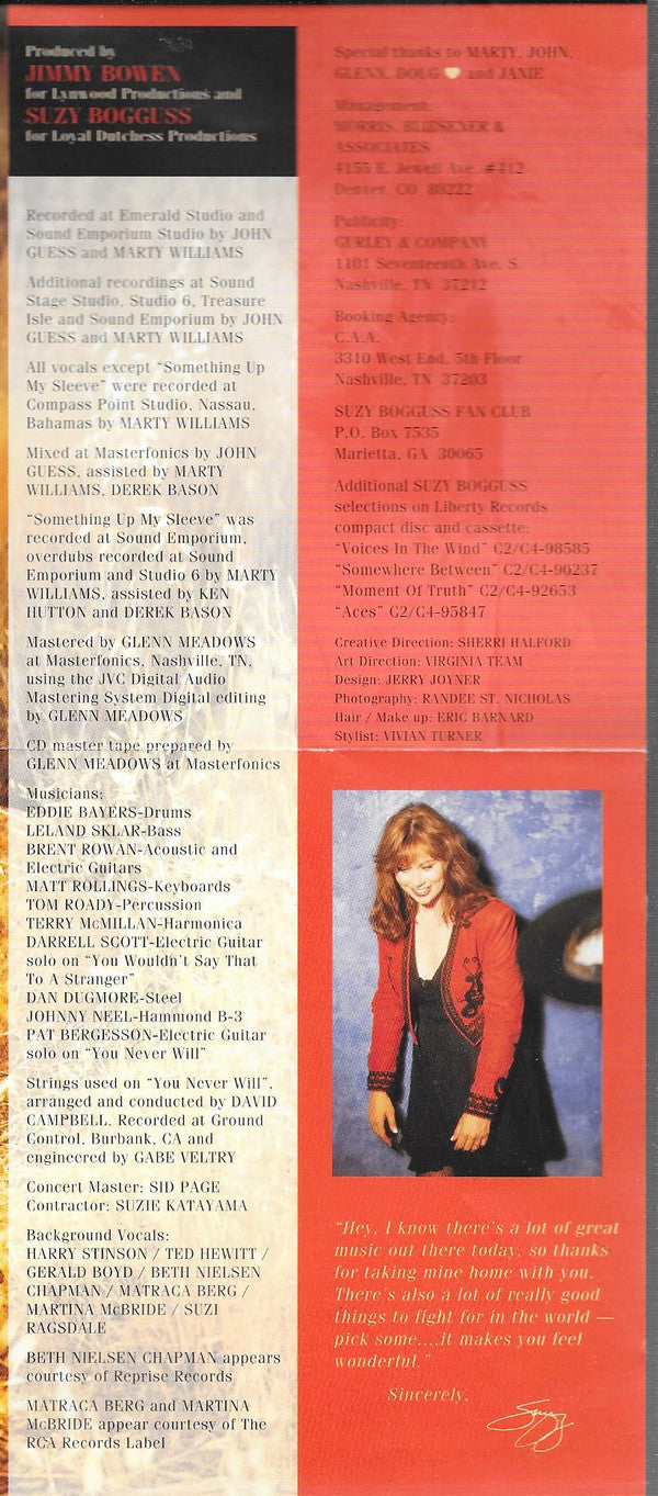 Suzy Bogguss : Something Up My Sleeve (CD, Album)