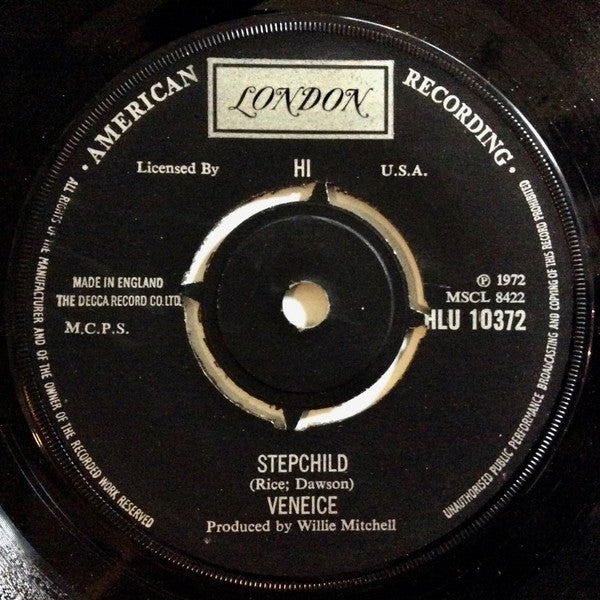 Veniece : Stepchild (7", Single)
