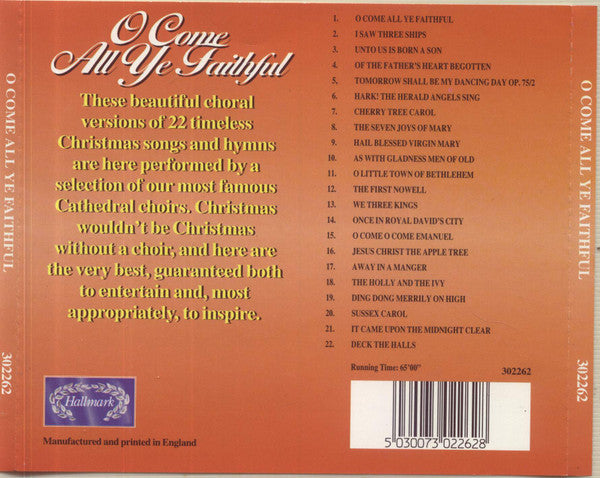 Various : O Come All Ye Faithful (CD)