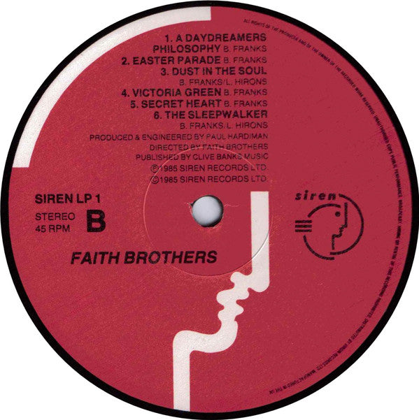 Faith Brothers : Eventide (LP, Album, Gat)