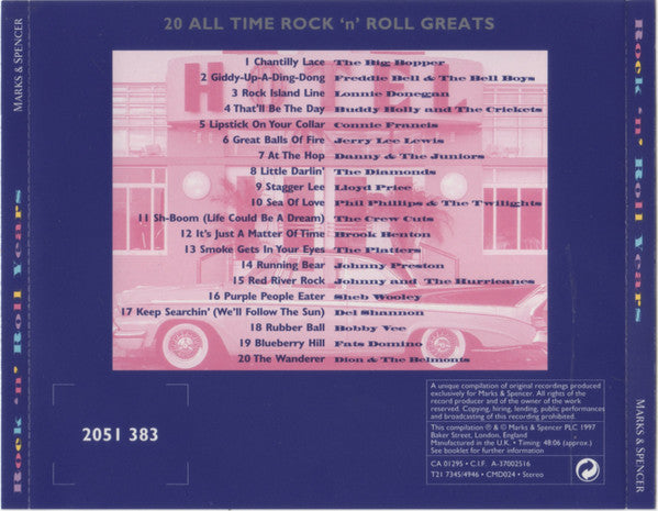 Various : The Rock 'N' Roll Years (CD, Comp)