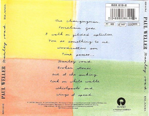 Paul Weller : Stanley Road (CD, Album)