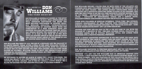 Don Williams (2) : The Very Best Of Don Williams (CD, Comp)
