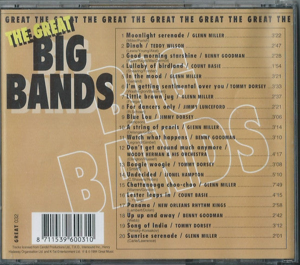 Various : The Great Big Bands (CD, Comp)