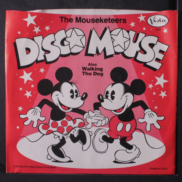 The Mouseketeers : Disco Mouse (7", Single, Styrene)