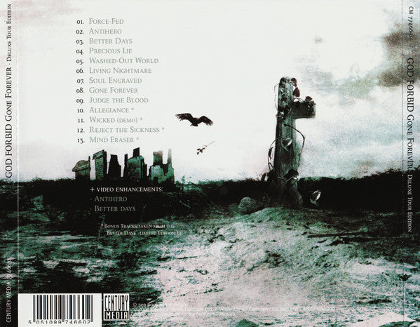 God Forbid : Gone Forever (CD, Album, Dlx)