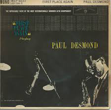 Paul Desmond : First Place Again (7", EP, Mono)