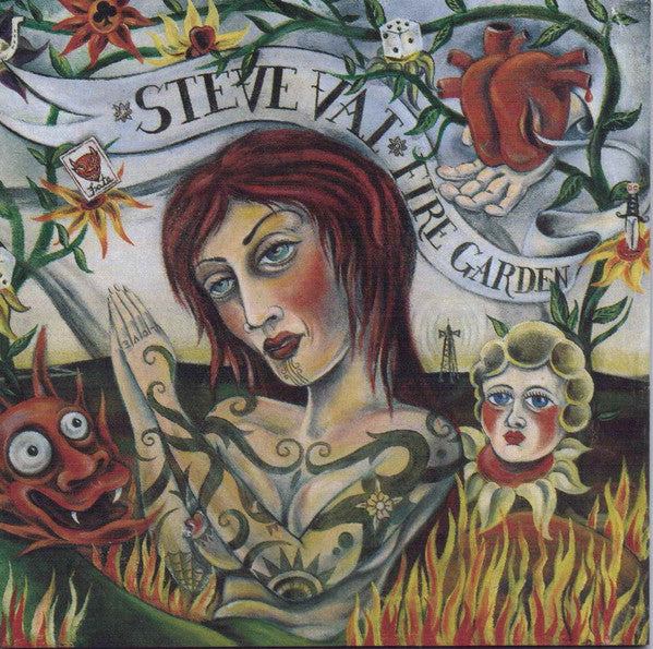 Steve Vai - Fire Garden (CD) (Very Good Plus (VG)) - DaddyPop