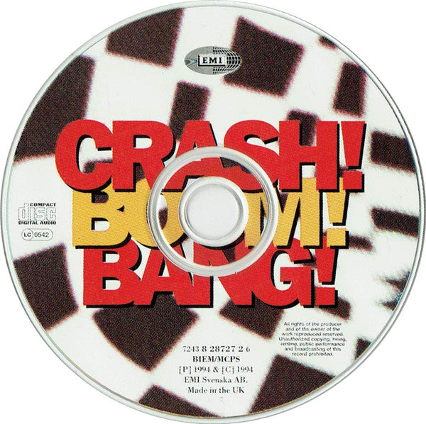 Roxette : Crash! Boom! Bang! (CD, Album)